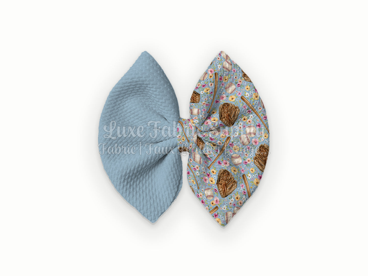 Baseball Bow Strip - Personalization Available