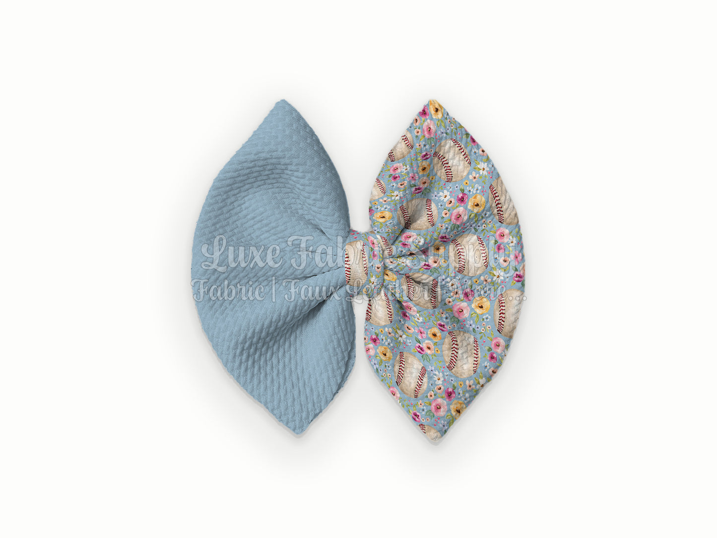 Baseball Bow Strip - Personalization Available