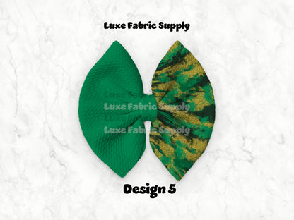 St Patty Day | 2 Tone Bow Strips | Mix and Match
