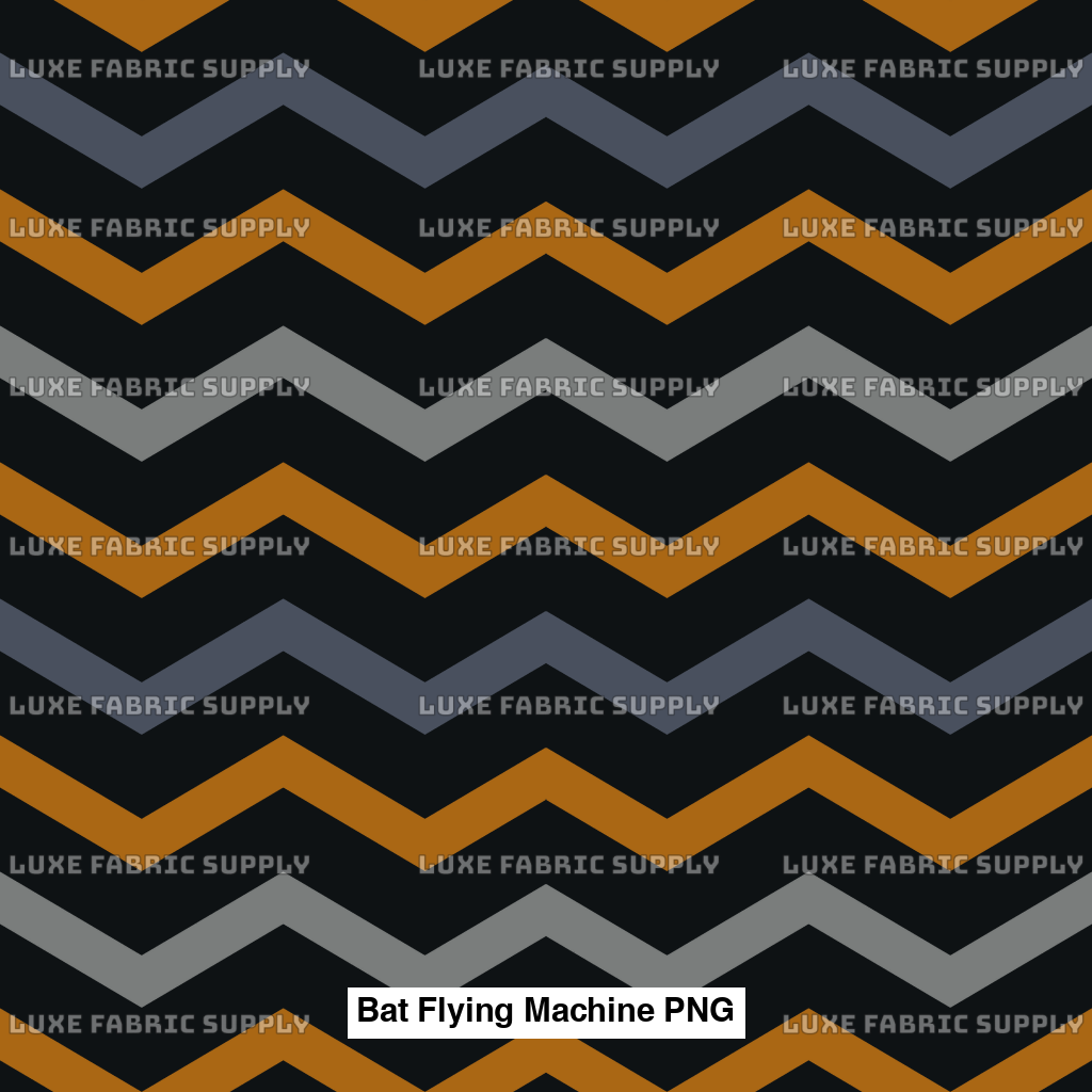 Bat Flying Machine PNG Luxe Fabric Supply