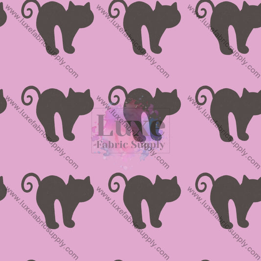 Black Cats On Pink _ Spooked Fvs Catalog