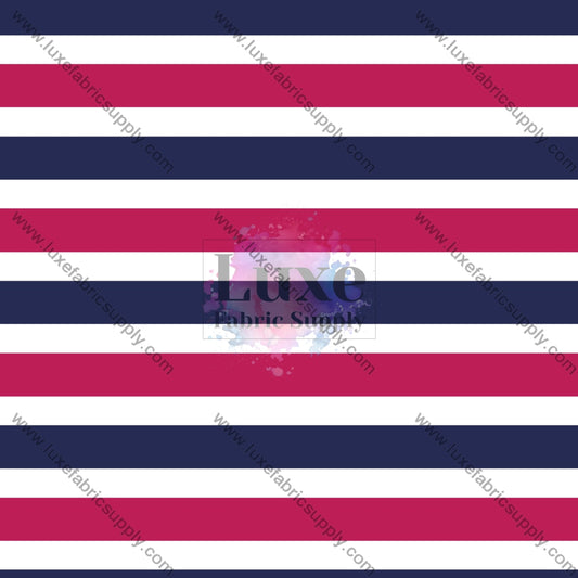 Blue And Pink Stripes _ Fourth Of July N/A