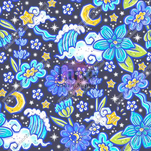 Blue Floral Wave Lfs Catalog