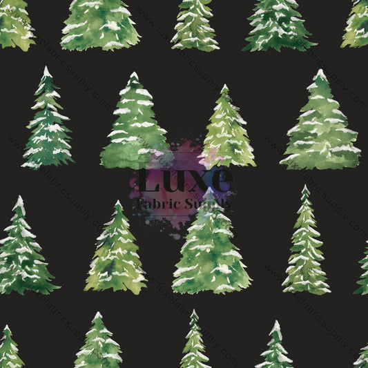 Holly & Pine Christmas Tree Black Lfs Catalog