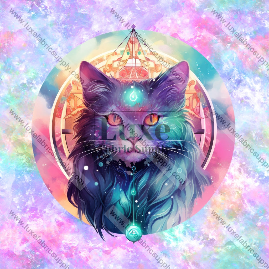 Mystic Pastel - Bag Panel Celestial Cat