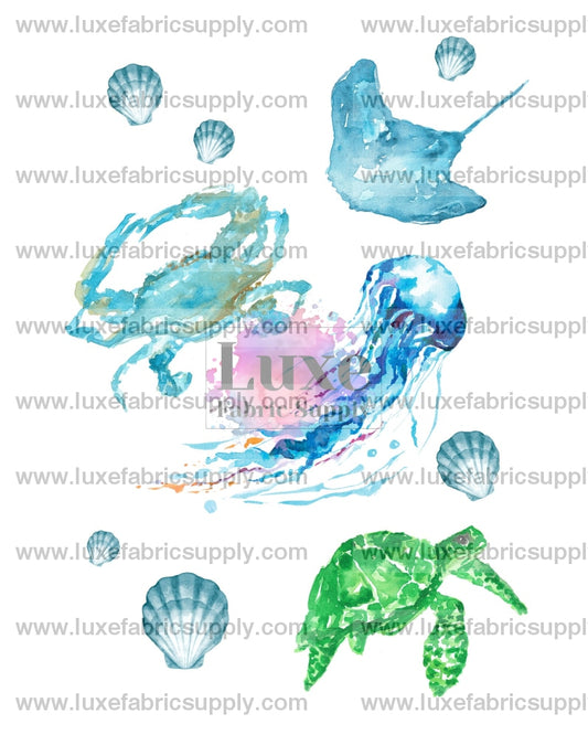 Ocean Vibes Animals Sublimation