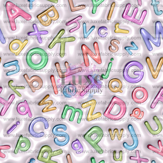 Puffy Rainbow Alphabet Lfs Catalog