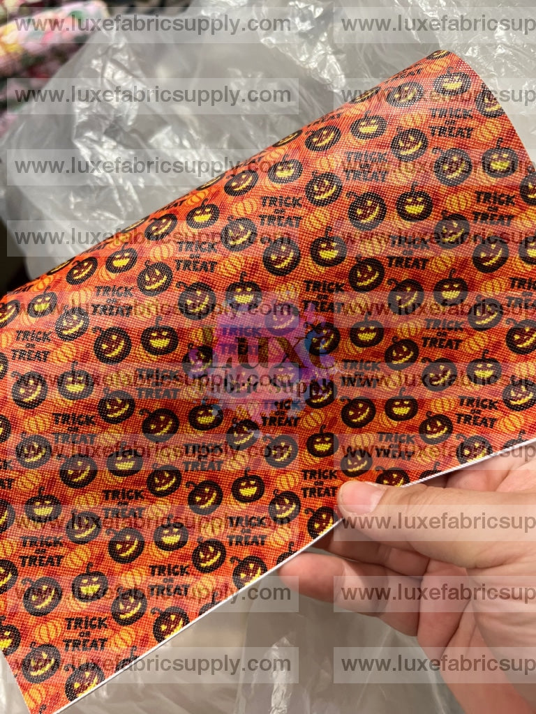 Rts Faux Leather Sheets Trick Or Treat