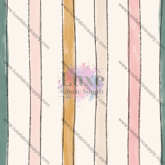 Sketchy Pink Daisy Stripes Lfs Catalog