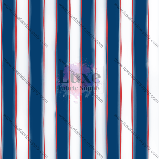 Sketchy Red White Blue 2 Oil Pastel Floral Stripes Lfs Catalog