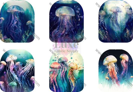 Watercolor Jellyfish - Mav 100% Main Body Panel