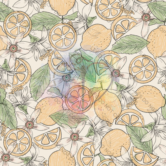Amd00007 - Lemon Floral
