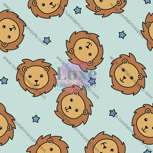 Baby Lions Fabric