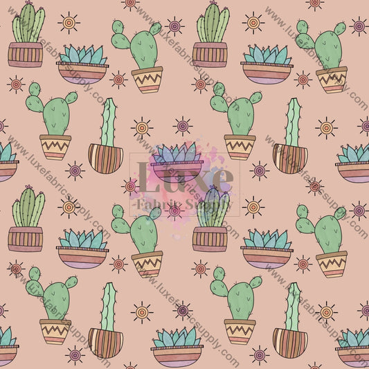 Cactus Pots Fabric