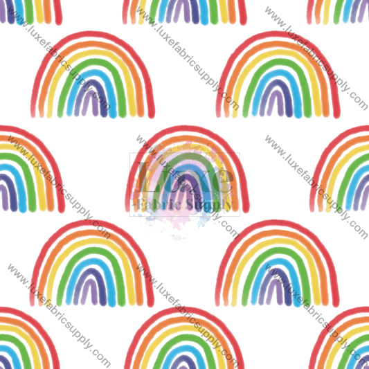 Classic Rainbow Fabric Fabrics