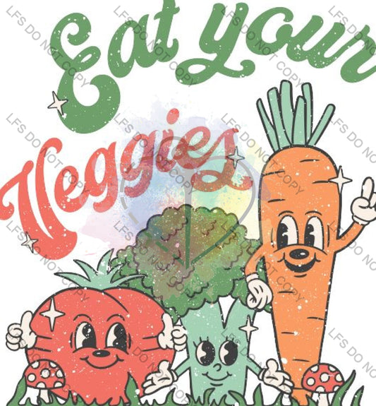 Cp0014 - Eat Your Veggies Distressed