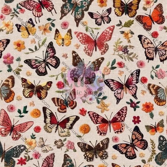 Embroidered Butterflies Lfs Catalog