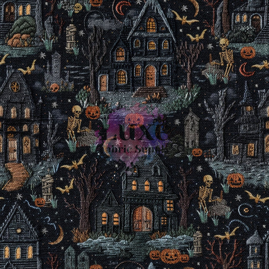Haunted House Halloween Embroidery Lfs Catalog
