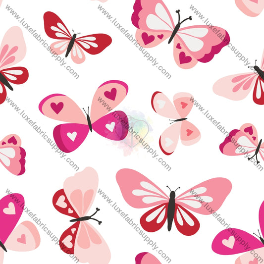 Love Doodles - Butterflies Pink