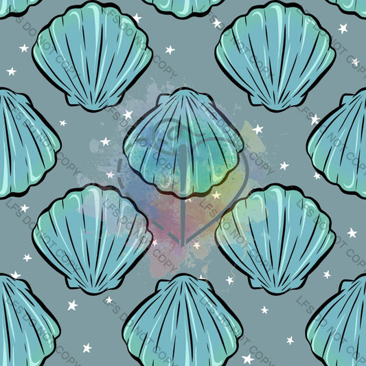 Mm0239 - Blue Seashells