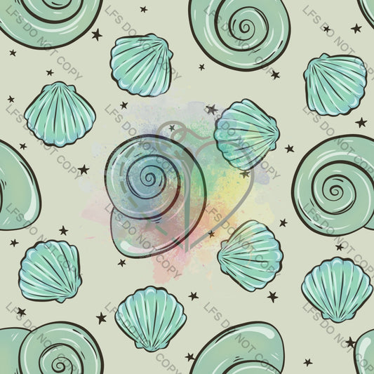 Mm0248 - Green Seashells