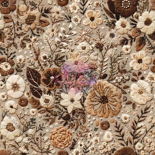Neutral Embroidered Floral Lfs Catalog