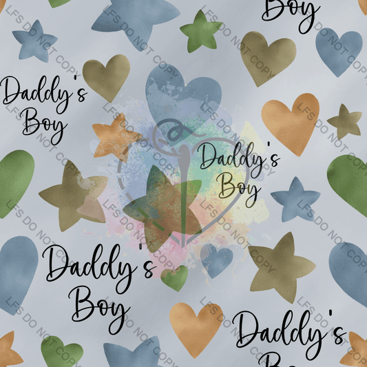 Rgg0129 - Sea Stars And Hearts Daddys Boy