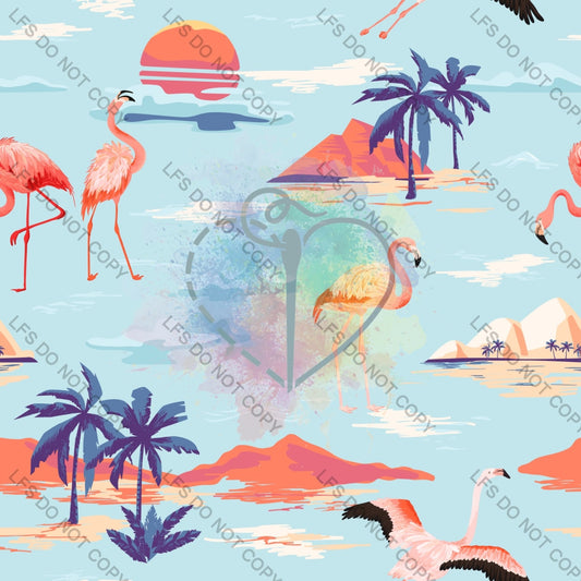 Sp0051 - Summer Flamingo