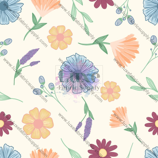 Springtime Floral Fabric Fabrics