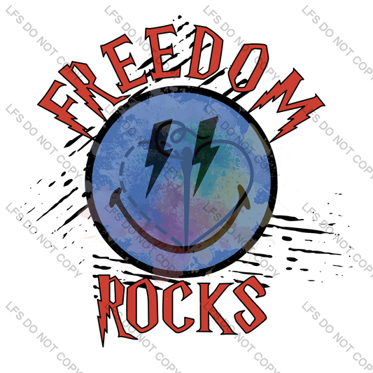 St0148 - Freedom Rocks Smiley Panel