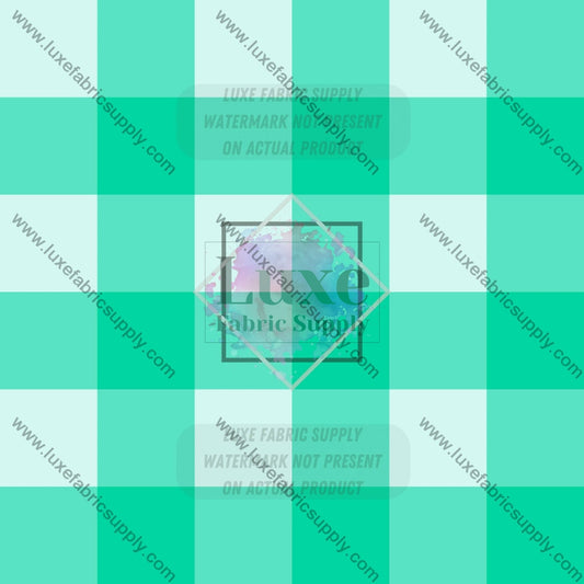 Wfg0007 Green Plaid Fabric
