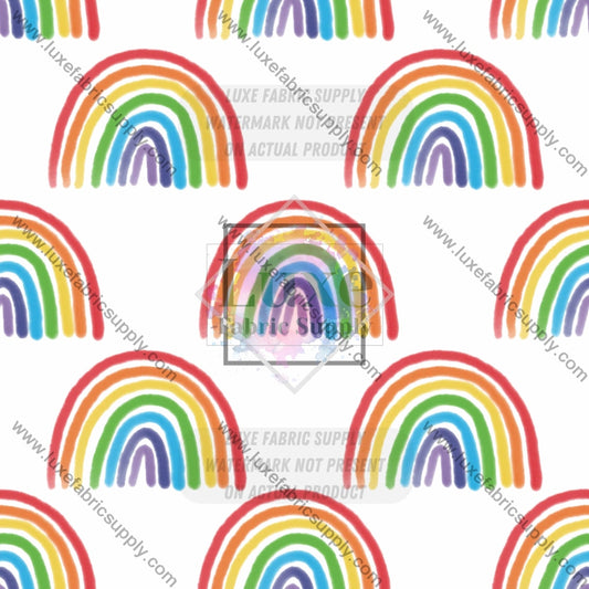 Wfg0053 Roygbiv Rainbow Fabric