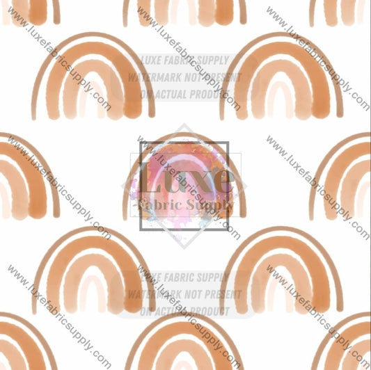 Wfg0167 Brown Rainbow Fabric