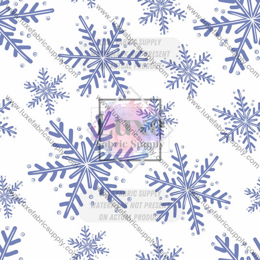 Wfg0230 Pretty Snowflakes Fabric